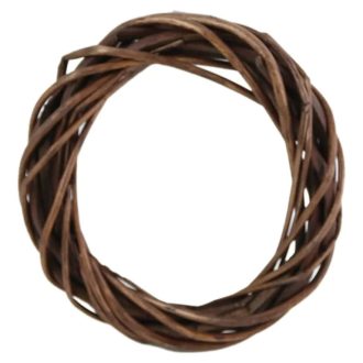 Koszorúalap 10cm Barna A-10/BR - D10*2cm