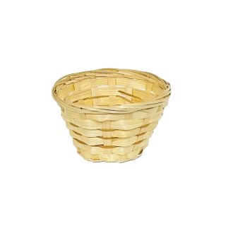 Bambusz Kosár Kerek  8-21 - Dia12×H6cm