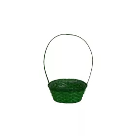 FLORENTIN BAMBUSZ OVÁL ZÖLD 66-2/ZÖLD 30X22XH13/49CM 1DB