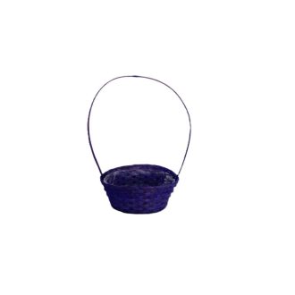 Bambusz Florentin Ovál Lila 66-2/LILA - 30*22*H13/49cm
