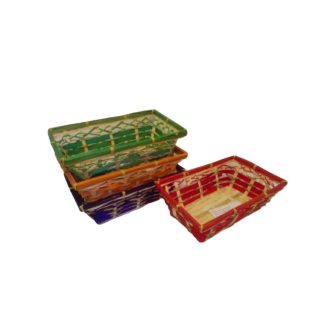 Bambusz Kosár Tégla King Mix 8-164 - 26*16*H8cm