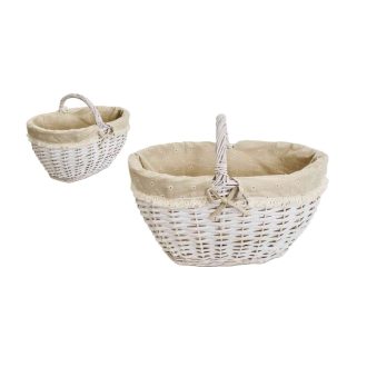 Bevásárló Kosár Fehér 68-174/M - 46*33*H25/33cm