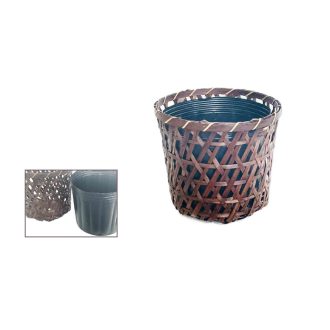 Bambusz Kaspó Lyukacsos 8-K-540/M - D20*H18cm