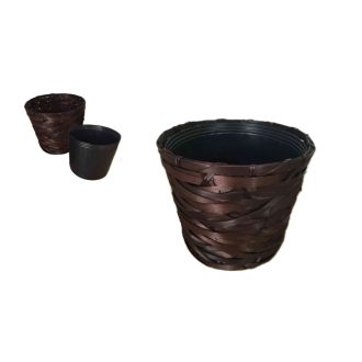Bambusz Kaspó Kócos 8-K-541/XL - D26*H22cm