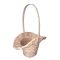 Bambusz Flor. Antikolt Fehér 66-54-A/W - 22*17*H13/30cm