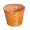 Bambusz Flor. Ovál Antikolt Narancs 66-2-A/NARANCS - 30*22*H13/49cm