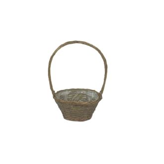 Vessző Flor. Ovál Barna 90-49 - 29*22*H15/43cm