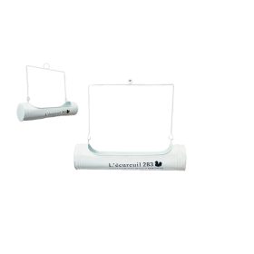KASPÓ BÁDOG HENGER FEHÉR 232-B-17/FEHÉR 36X8,5CM 1DB