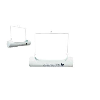 Bádog Hengerkaspó Fehér 232-B-17/FEHÉR - 36*8,5cm