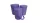 PAPÍRDOBOZ AJÁNDÉK-VIRÁG SZETT 100-48/LILA D21XH24CM 3DB 1CS