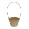 Bambusz Flor. Antikolt Fehér 66-38-A/FEHÉR - D13*H9,5/29cm