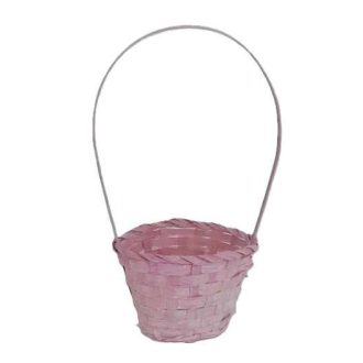 Bambusz Flor. Antikolt Pink 66-38-A/PINK - D13*H9,5/29cm