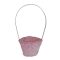Bambusz Flor. Antikolt Pink 66-38-A/PINK - D13*H9,5/29cm