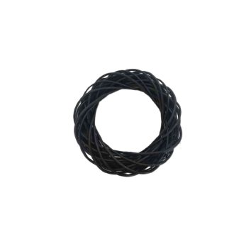 Koszorúalap 35cm Fekete A-35/BLACK - D35*7cm