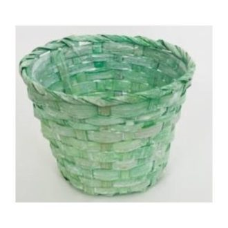 Bambusz Pohár Antik/Zöld 66-29-A/GR - D13*H9,5cm 20/180
