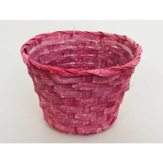 Bambusz Pohár Antik/Piros 66-29-A/R - D13*H9,5cm 20/180