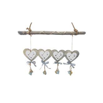Ajtódísz Szív 90-019-ADF-32 - 40*H30cm