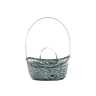   Bambusz Csemegekosár Piros 208-30/RED - 30*16*H10/14/17/40cm 