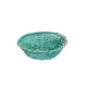 KOSÁR BAMBUSZ OVÁL ZÖLD 208-47/GREEN - 27X22XH8CM 1DB