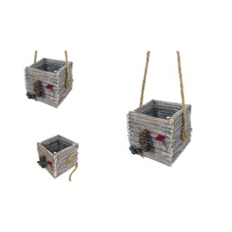 Mécsestartó Kocka 210-M-153 - 13*13*H12cm