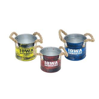 Bádog Kaspó Iowa 41-17/MIX - D12*H10cm