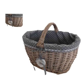 Bevásárló Kosár Barna 68-51-BR/M - 46*35*H25/34cm