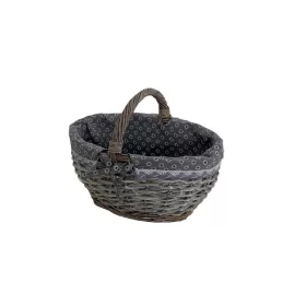 KOSÁR BEVÁSÁRLÓ SZÜRKE 68-51-GR/S 27X20XH14/22CM 1DB