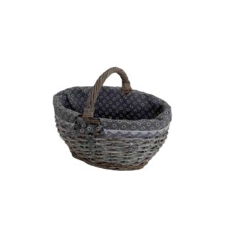 Bevásárló Kosár Szürke 68-51-GREY/S - 27*20*H14/22cm 