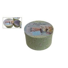   PAPÍRDOBOZ SZETT/3 AJÁNDÉK-VIRÁG 100-15/KICSI D15XH8CM 1DB