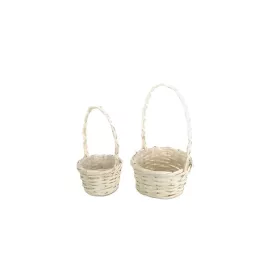 FLORENTIN VESSZŐ KEREK FEHÉR S/2 17-1-10 D20XH10/32CM 1DB