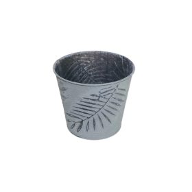 KASPÓ BÁDOG TRÓPUSI SZÜRKE 140-B-100 D14XH12CM 1DB