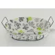 KOSÁR KENYERES FÉM KAKTUSZ OVÁL 70-F-203 27X20XH8CM 1DB