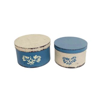 Ajándék-Virág Papírdoboz Szett/2 Bn 100-2121 - D20*H12cm