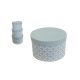 PAPÍRDOBOZ SZETT AJÁNDÉK-VIRÁG MARRAKESH BN 100-2141 D20XH12CM 3DB 1CS