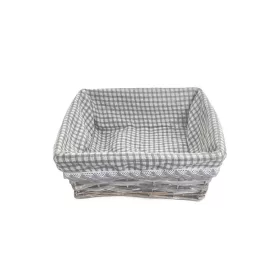 KOSÁR VESSZŐ SZÜRKE KOCKÁS 68-05/S 23X23XH9CM 1DB