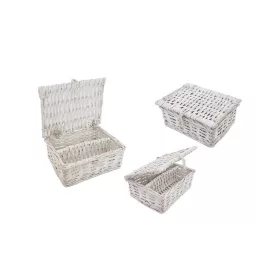 TÁROLÓ VESSZŐ FEDELES FEHÉR 90-22-D6 - 21X17XH9CM 1DB