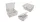 TÁROLÓ VESSZŐ FEDELES FEHÉR 90-22-D6 - 21X17XH9CM 1DB