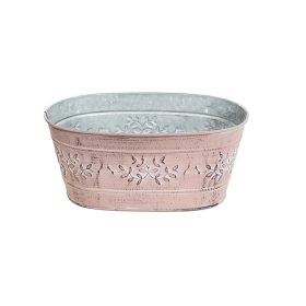 KASPÓ BÁDOG PINK OVÁL 140-B-22-09 23X13,5XH10,5CM 1DB