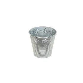   KASPÓ BÁDOG SZÜRKE HÓPIHÉS 140-B-22-45/S D13/9XH12CM 1DB