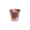 Bádog Kaspó Kerek Rosegold 140-B-22-23 - D18/13*H16,5cm