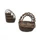 KOSÁR RATTAN FONOTT FÜLES OVÁL 54-200-35X27XH14/36CM 3DB 1CS
