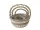 KOSÁR RATTAN FONOTT FÜLES KEREK SZETT 54-201 D26XH15/34CM 3DB 1CS