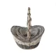 KOSÁR RATTAN FONOTT FÜLES OVÁL 54-204-28X24XH10/15/32CM 3DB 1CS