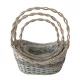 KOSÁR RATTAN FONOTT FÜLES OVÁL 54-206-33X24XH11/16/37CM 3DB 1CS