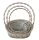 KOSÁR RATTAN FONOTT FÜLES OVÁL 54-207-34X27XH8/16/40CM 3DB 1CS