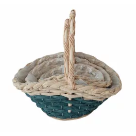 KOSÁR RATTAN FONOTT FÜLES 54-209-36X25XH15/13/32CM 3DB 1CS