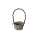 KOSÁR RATTAN FONOTT FÜLES KEREK 54-100-D22XH12/41CM 1DB