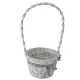 KOSÁR RATTAN FONOTT FÜLES KEREK FEHÉR MASNIS 54-105-D23XH15/47CM 1DB