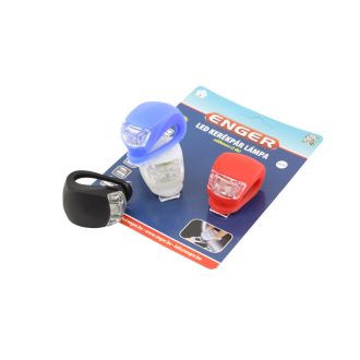 Bicikli Lámpa 2db Szilikonos eng-066 
