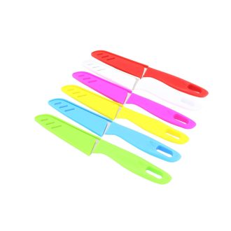 Kés+Műanyag Tok 20cm Színes eng-142 